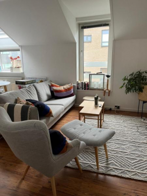 Skøn centralt beliggende lejlighed m.tagterrasse